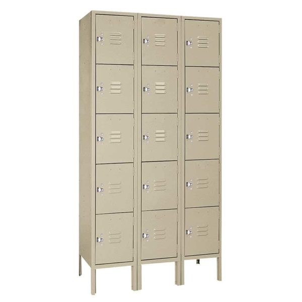 Lyon Five Tier Lockers | Durable Storage Solutions-Material Flow