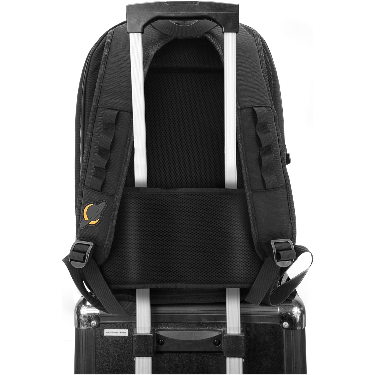 JetPack Slim (Black) Compact DJ Backpack With Two Compartments