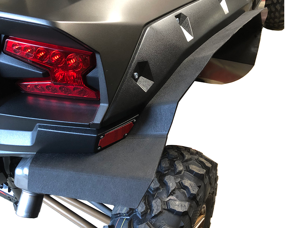 Kawasaki KRX 1000 4 Fender Flares (Front & Rear) - Spike Powersports