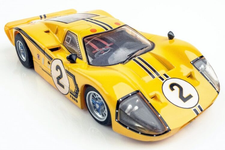 AFX Mega-G+ Ford GT40 Mark IV #2 Le Mans HO Slot Car - BRS Hobbies