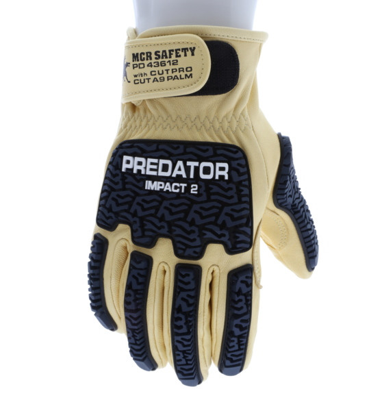 PD43612 - Mechanics Leather Work Gloves