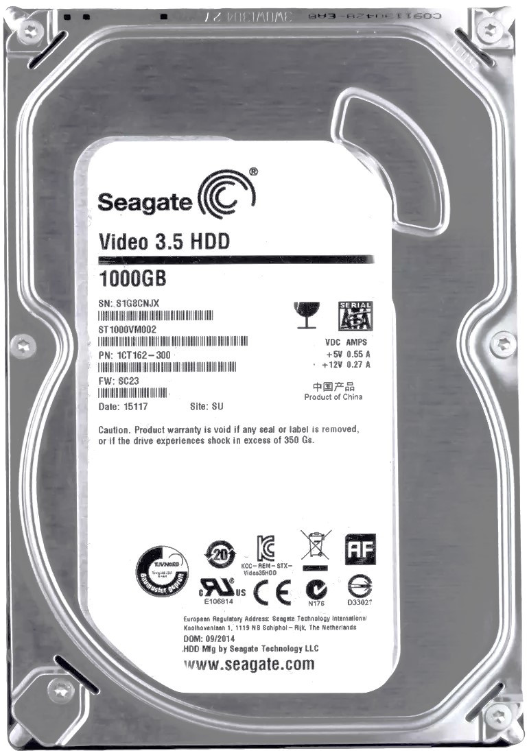 ✨4個セット✨HDD 1000GB✨大容量1TB✨2.5インチ✨03-