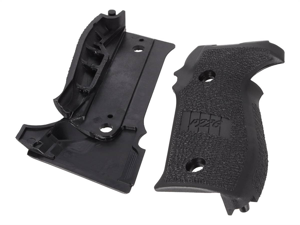Sig Sauer P226 Black Grip Set Polymer, GRIP-226-BLKPOLY | NDZ
