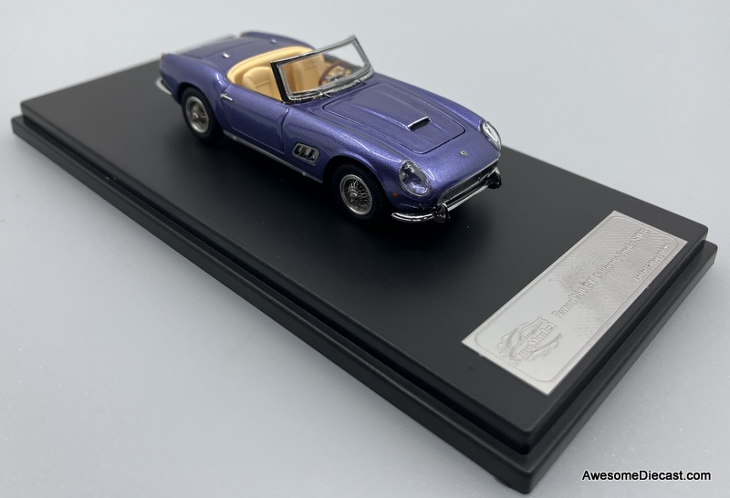 Ferrari 250 GT California Spyder SWB, Metallic Lilac 1:64 Diecast