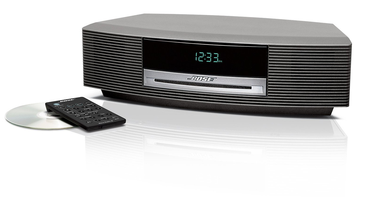 Refurbished Bose Wave Music System III – CD/AM/FM Player, Titanium