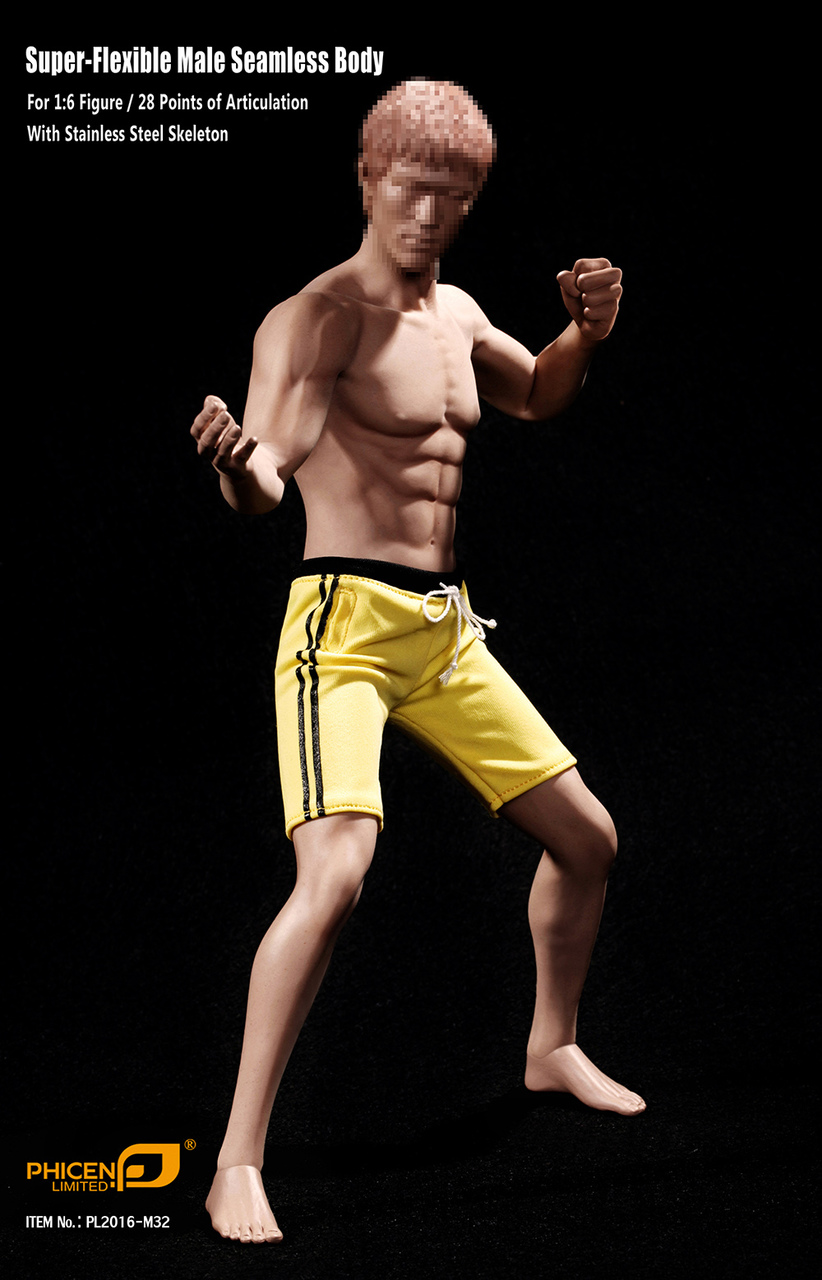 PL2016-M32] Phicen Limited Super-Flexible Asian Male Seamless Body