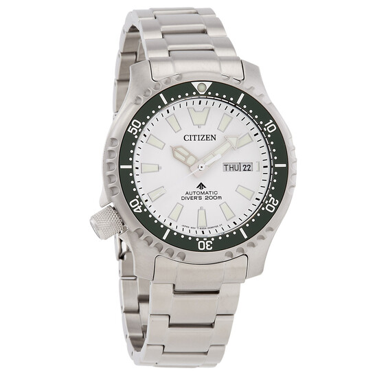 Citizen Promaster Automatic White Dial Men's Watch NY0168-64A