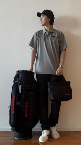 LA MEN'S COOLCORE BELTED JOGGER PANTS（LA メンズ クールコア