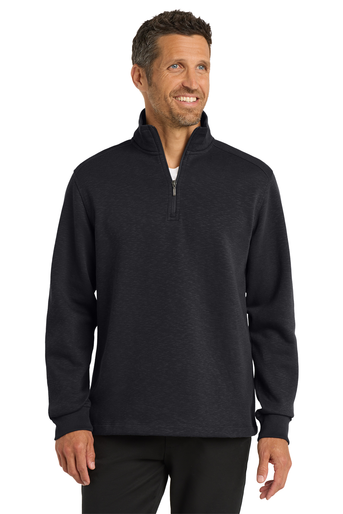 Port Authority Slub Fleece 1/4-Zip Pullover | Product | Port Authority