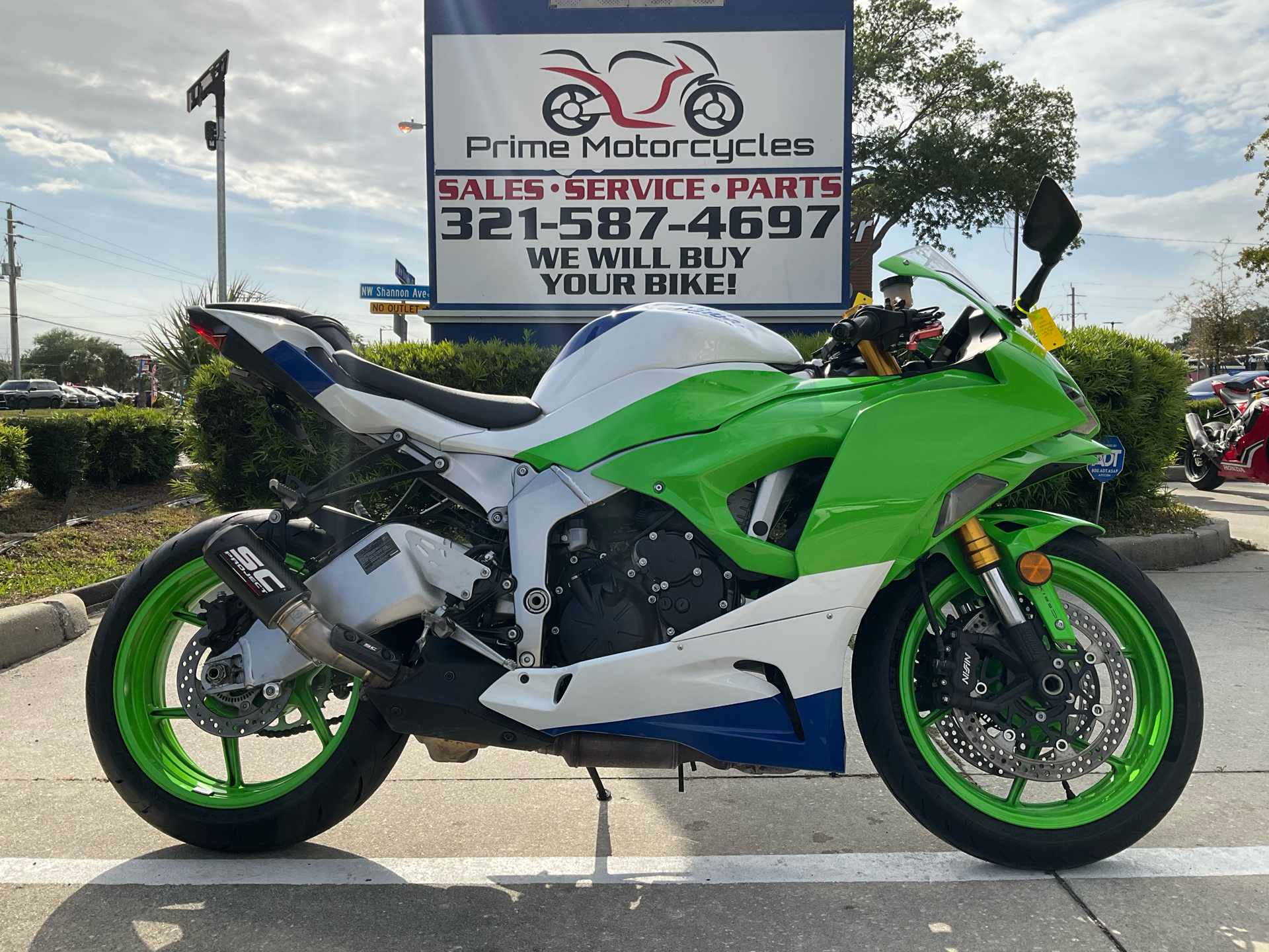 Used 2024 Kawasaki Ninja ZX-6R ABS KRT Edition, Melbourne FL