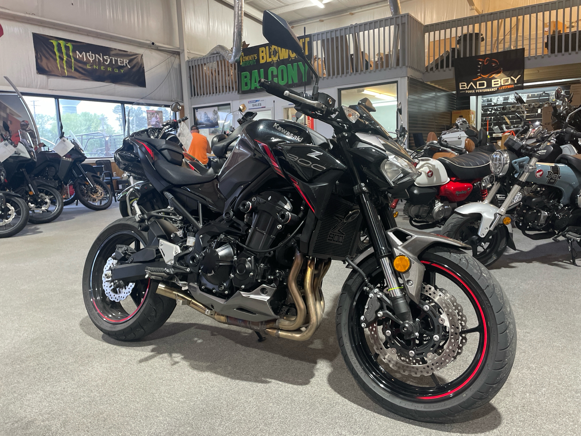 Used 2023 Kawasaki Z900 ABS Metallic Spark Black / Metallic