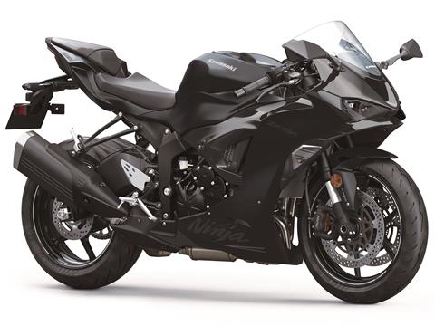 New 2024 Kawasaki Ninja ZX-6R ABS Metallic Flat Spark Black