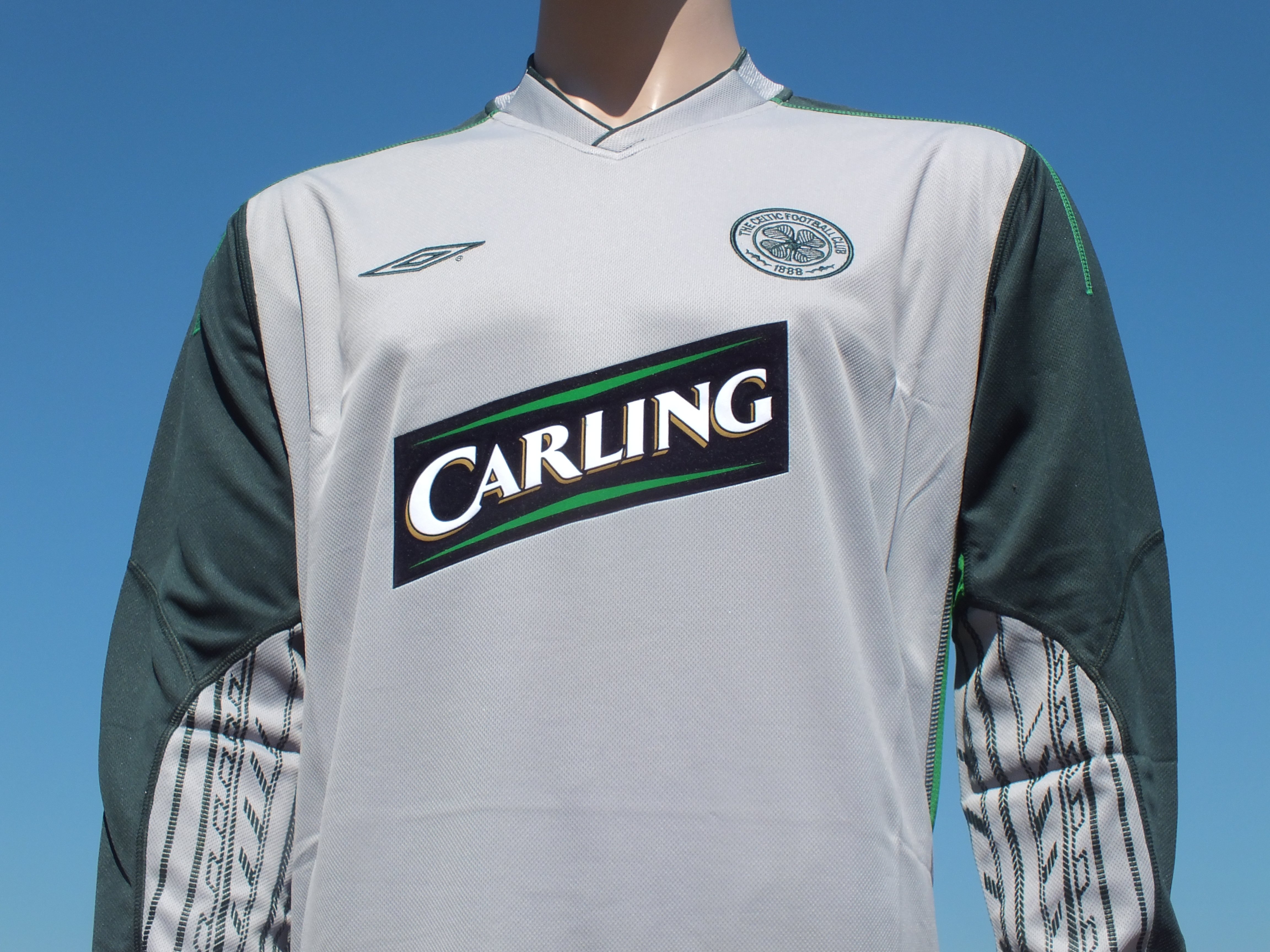 Celtic Goalkeeper Third Shirt 2003-2004 Player Issue New (L)