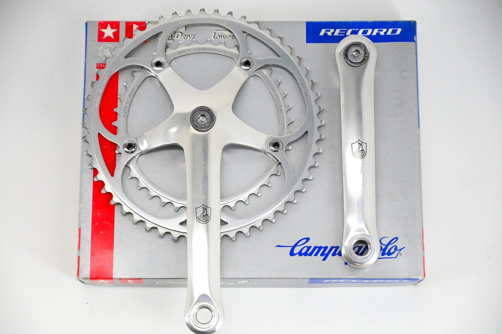 Campagnolo C-Record Cranks 170mm 39/52 - Cicli Berlinetta