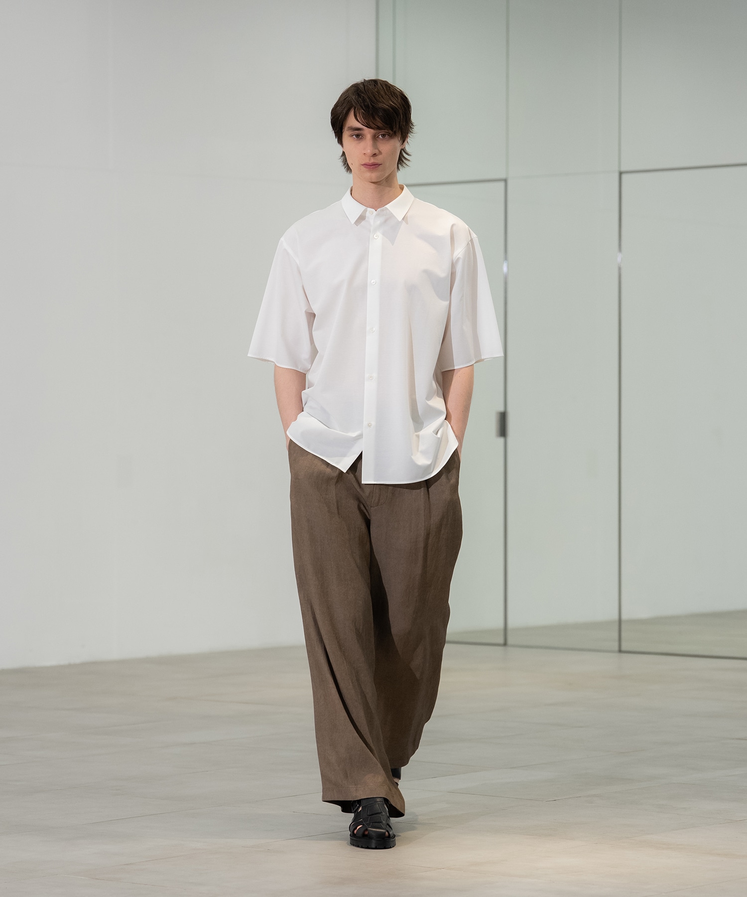 KANEMASA KNIT S/Sシャツ(2 WHITE): : メンズ｜CITY TOKYO ONLINE STORE