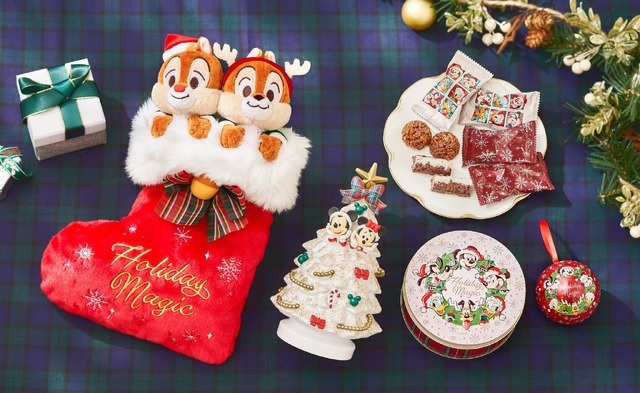 ディズニー」ミッキーたちがクリスマスの魔法をお届け♪ ツリーや