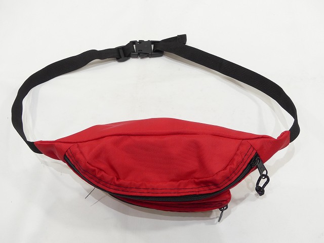 アメリカ製 80〜90s JANSPORT ミニ ウエスト バッグ 赤 - Chago Chago