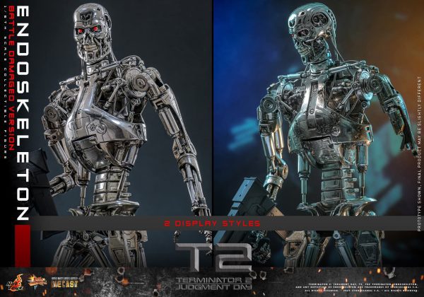 T-800 Endoskeleton Battle-Damaged Sixth Scale Figure The