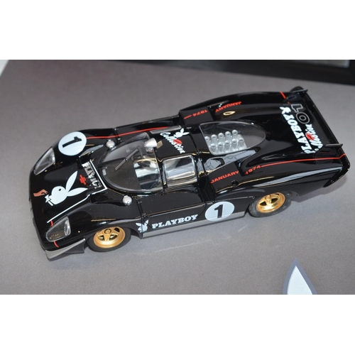 Five as new Fly Car Models Playboy Collection 1/32 scale slot cars