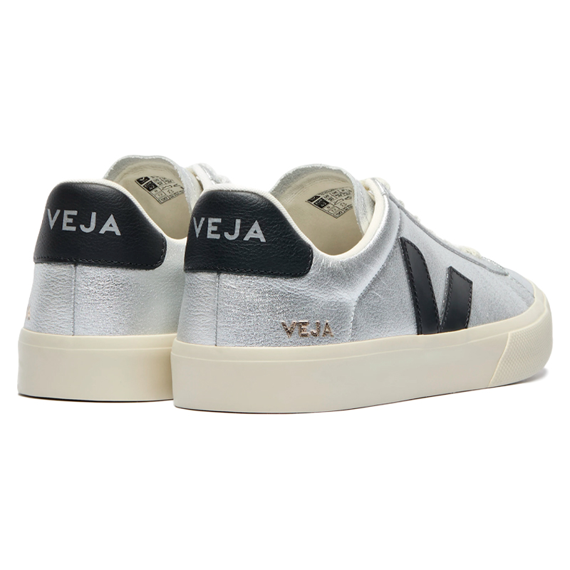 Veja Campo Leather Silver Black | Veja é na Convexo! | Loja