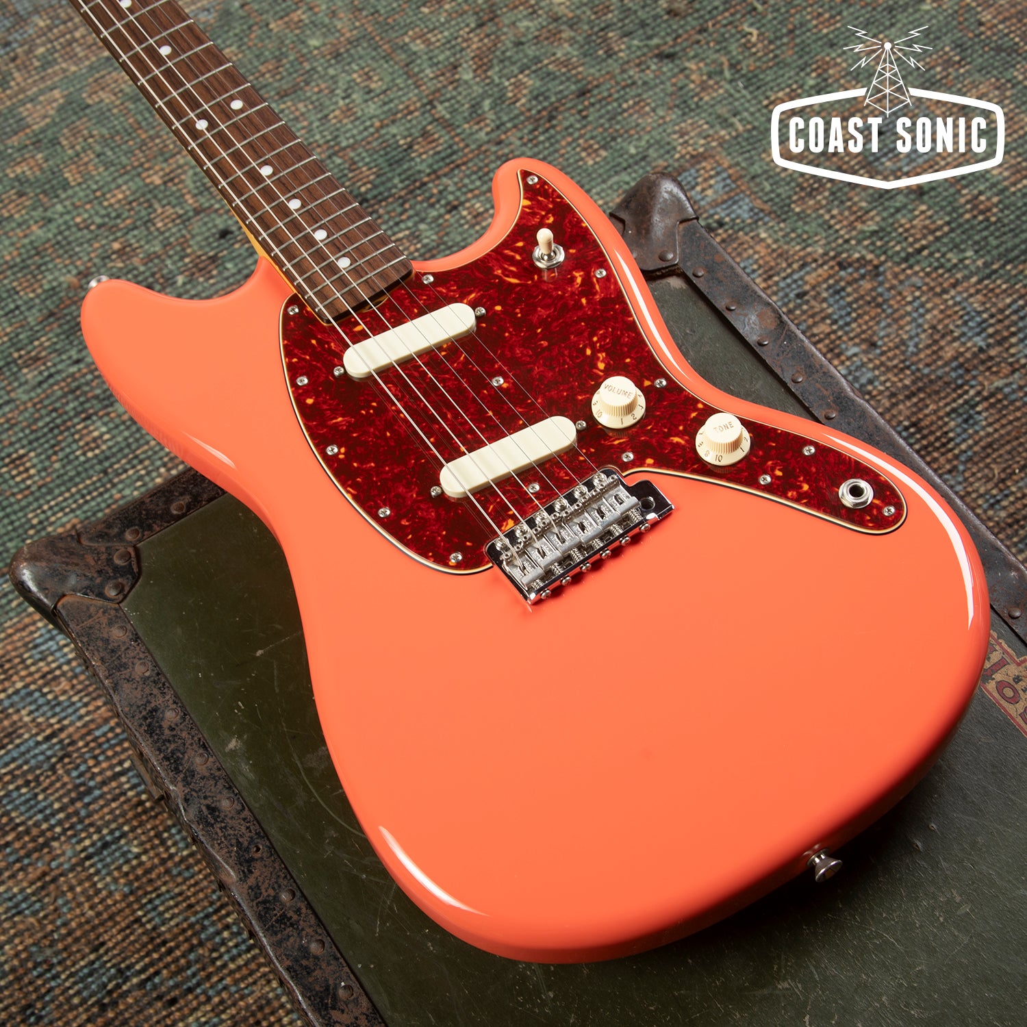 2020 Fender Char Artist Series Mustang Limited Edition Hiiro Red Made