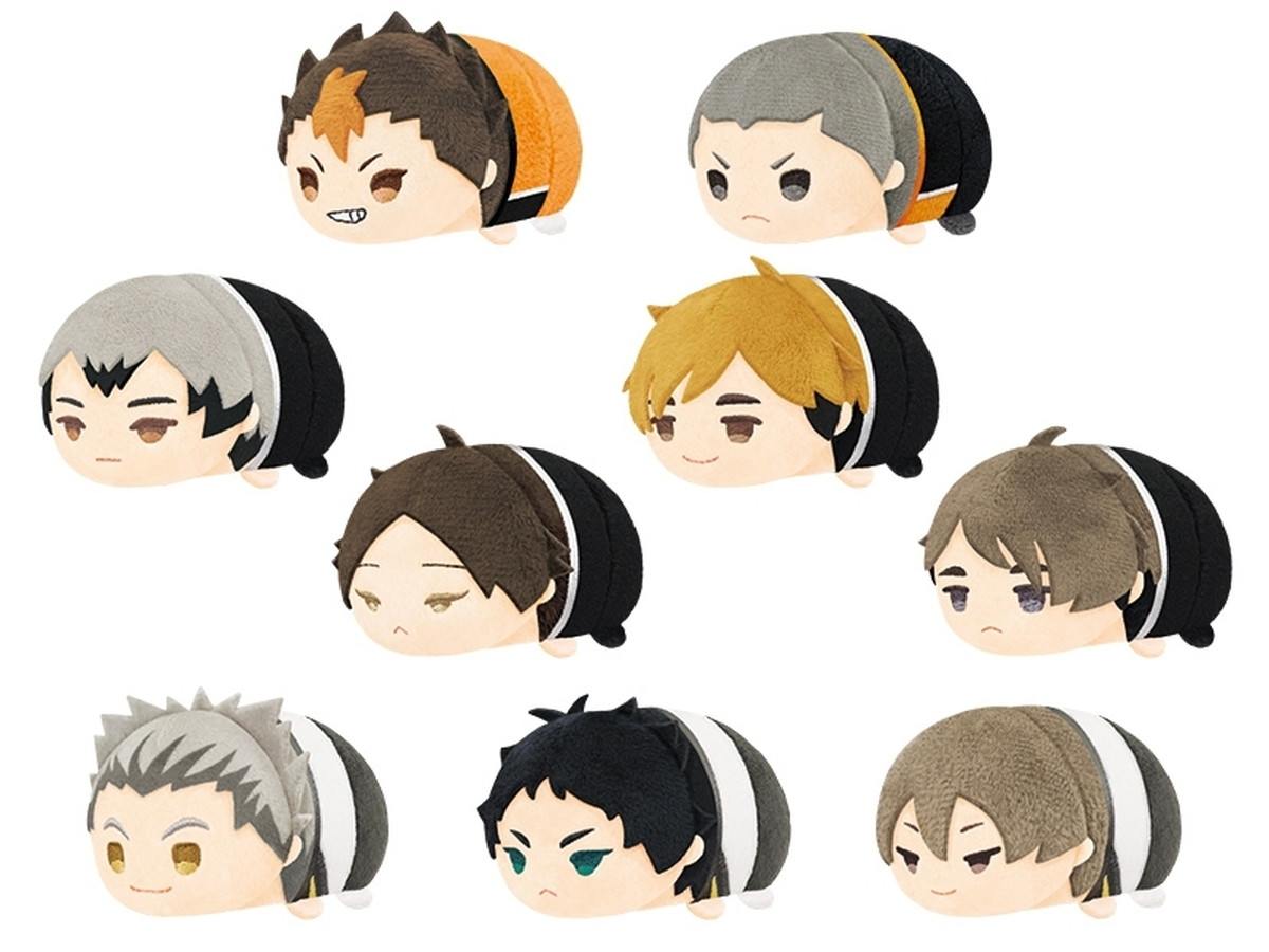 ハイキュー!! もちもちマスコットvol.3 全9種 登場!!ボールチェーン付き!