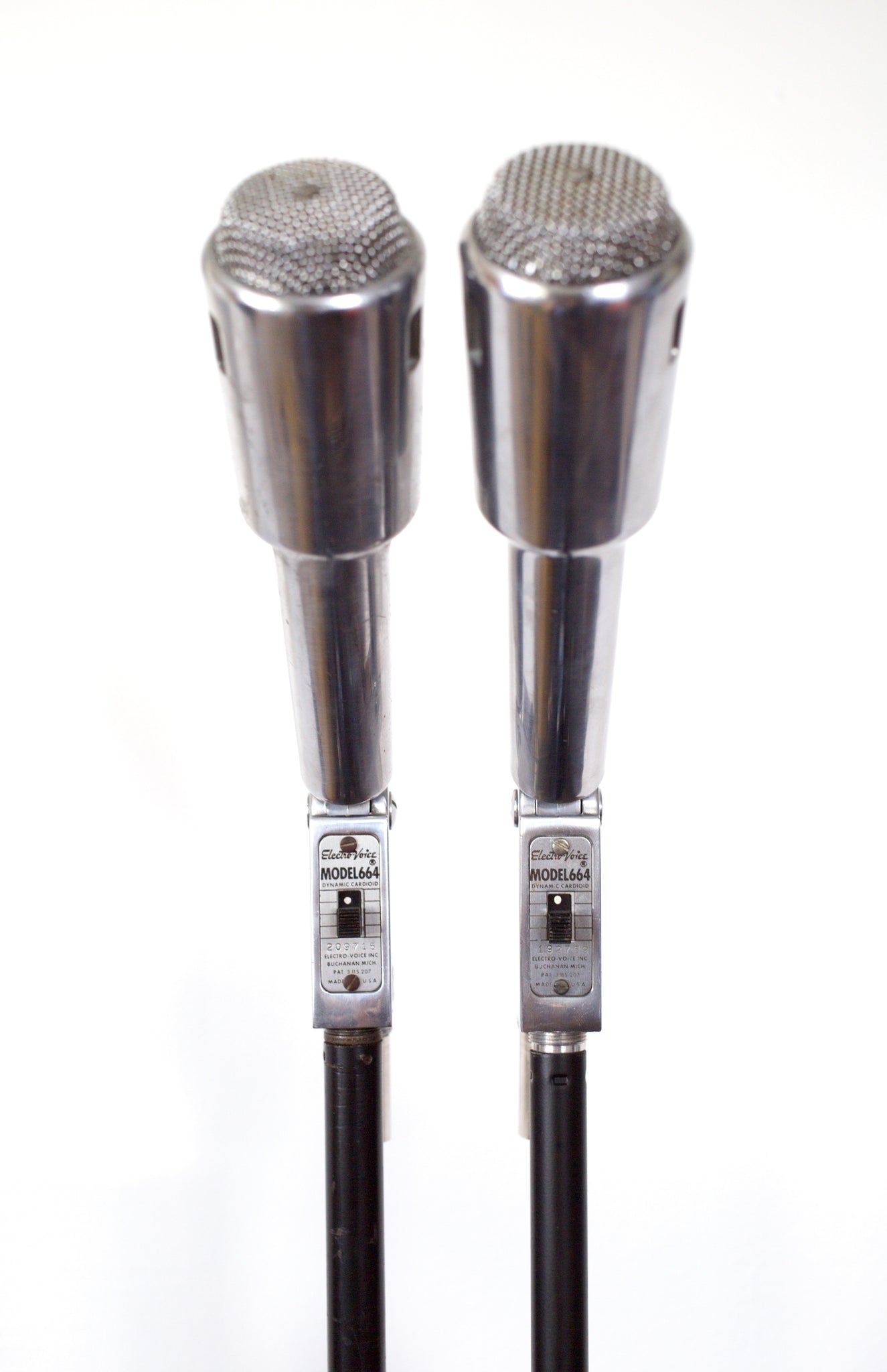 Electro Voice 664 Dynamic Microphone Pair – Cole Picks Vintage