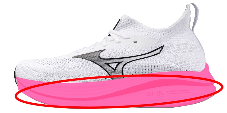スピード練習やデイリートレーニングをサポートする「MIZUNO NEO ZEN