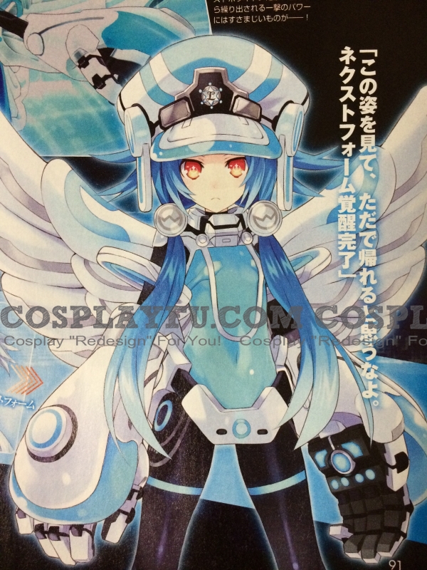 カスタム 超次元ゲイム ネプテューヌ ブラン コスチューム - CosplayFU.jp