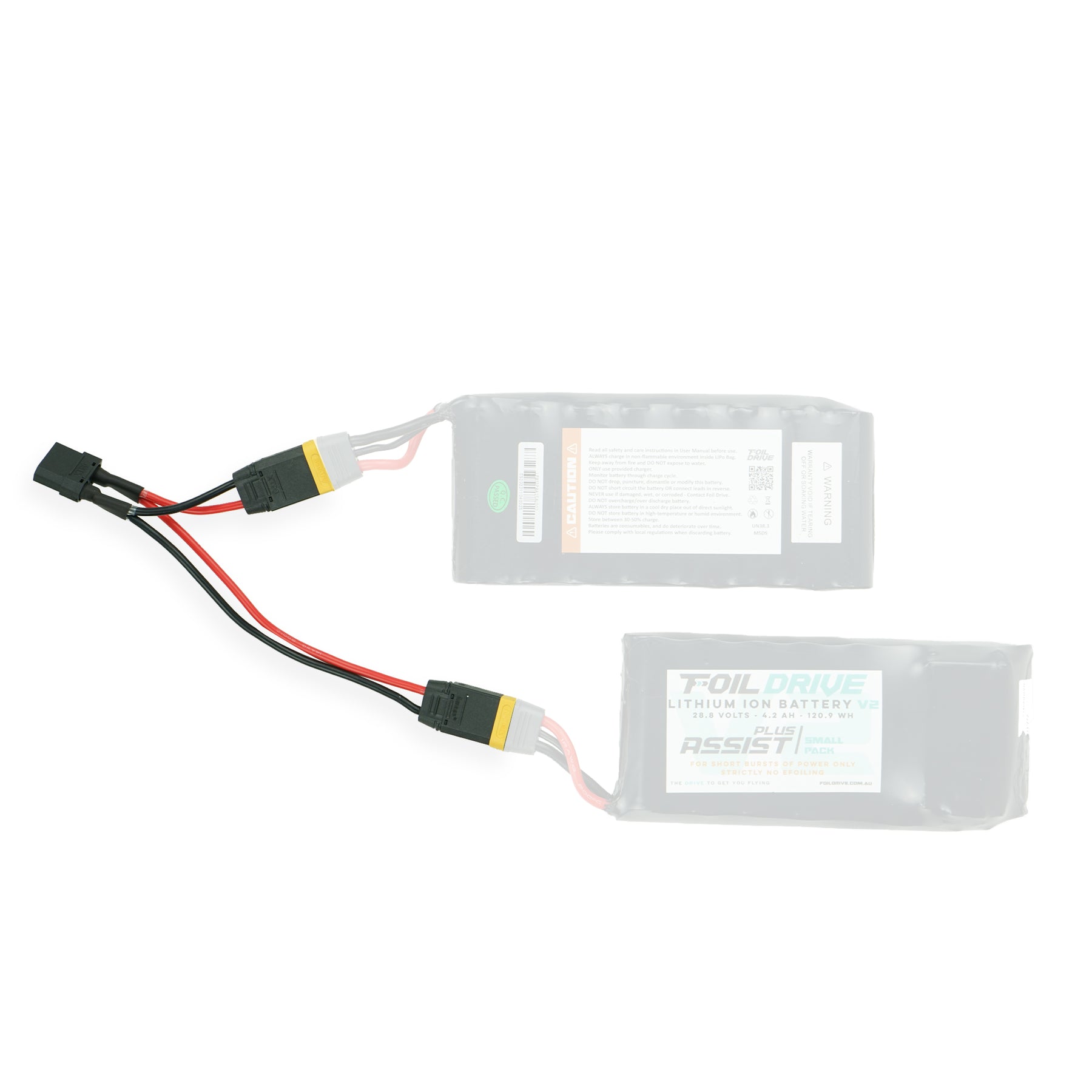 Foil Drive Parallel Y Lead for Small Batteries – Covewater Paddle Surf