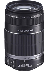 交換レンズ】EF-S55-250mm F4-5.6 IS 機種仕様