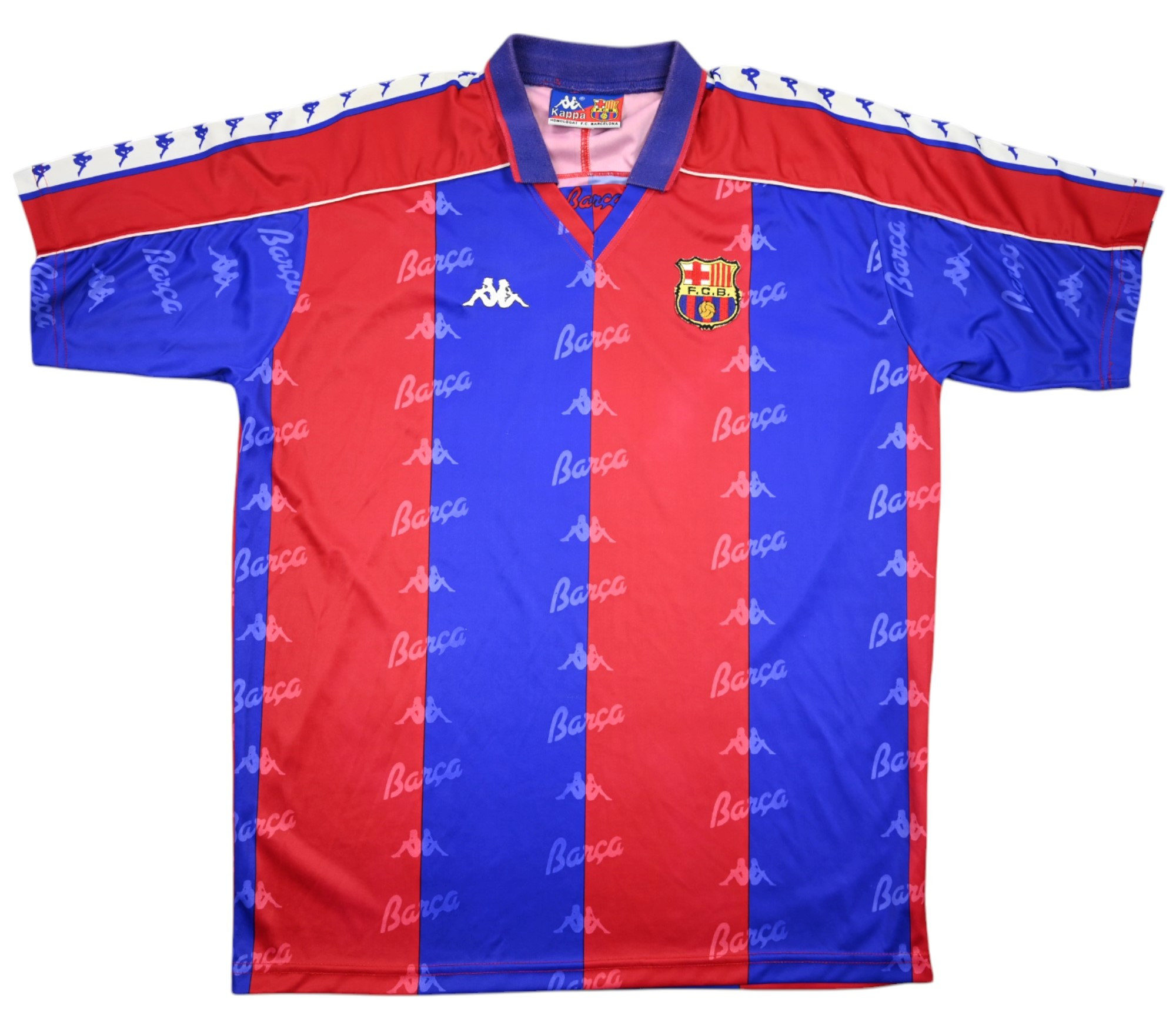 1992-95 FC BARCELONA SHIRT XL Spanish Clubs  FC Barcelona