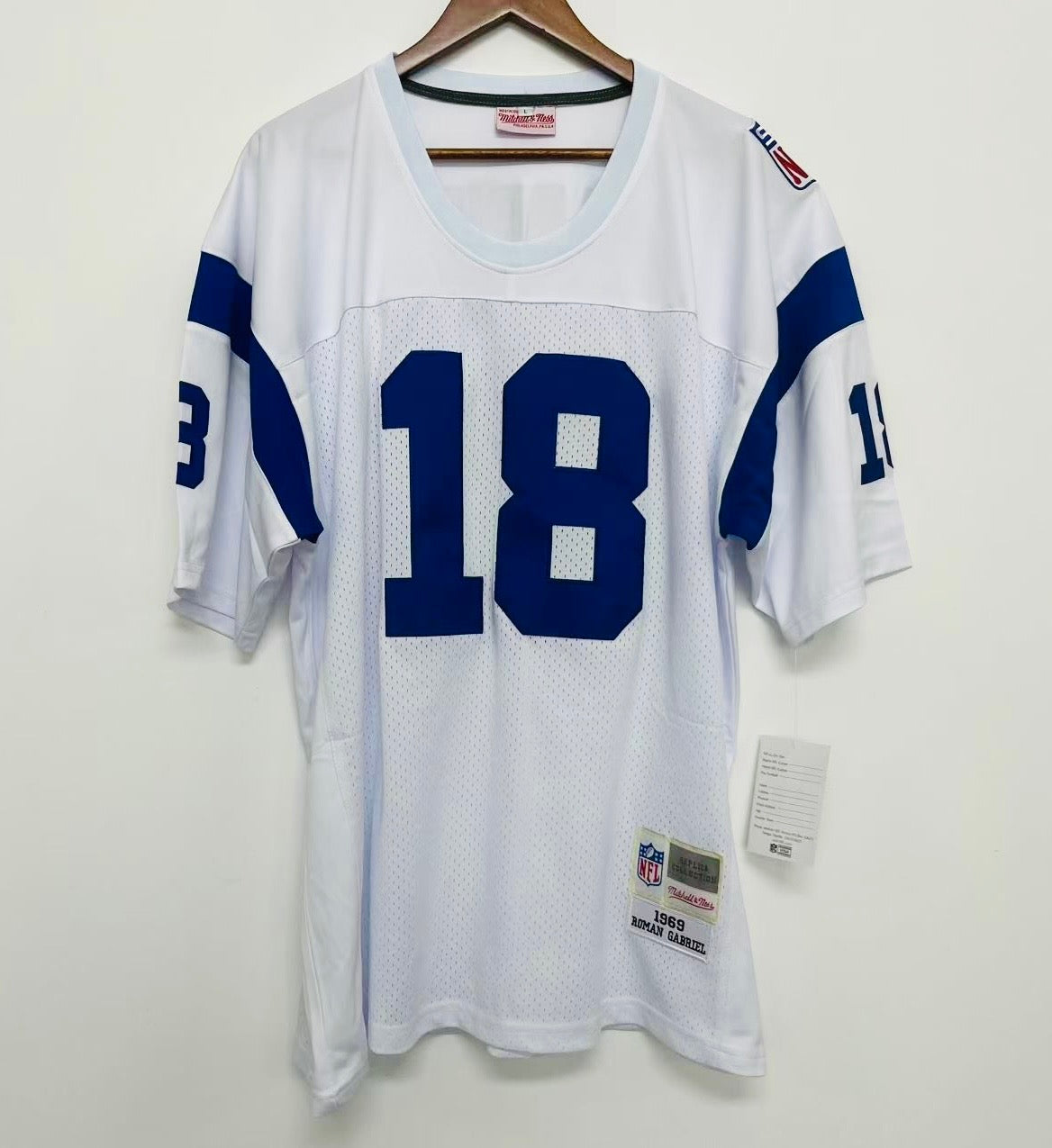 Roman Gabriel 1969 Los Angeles Rams NFL Mitchell & Ness Jersey
