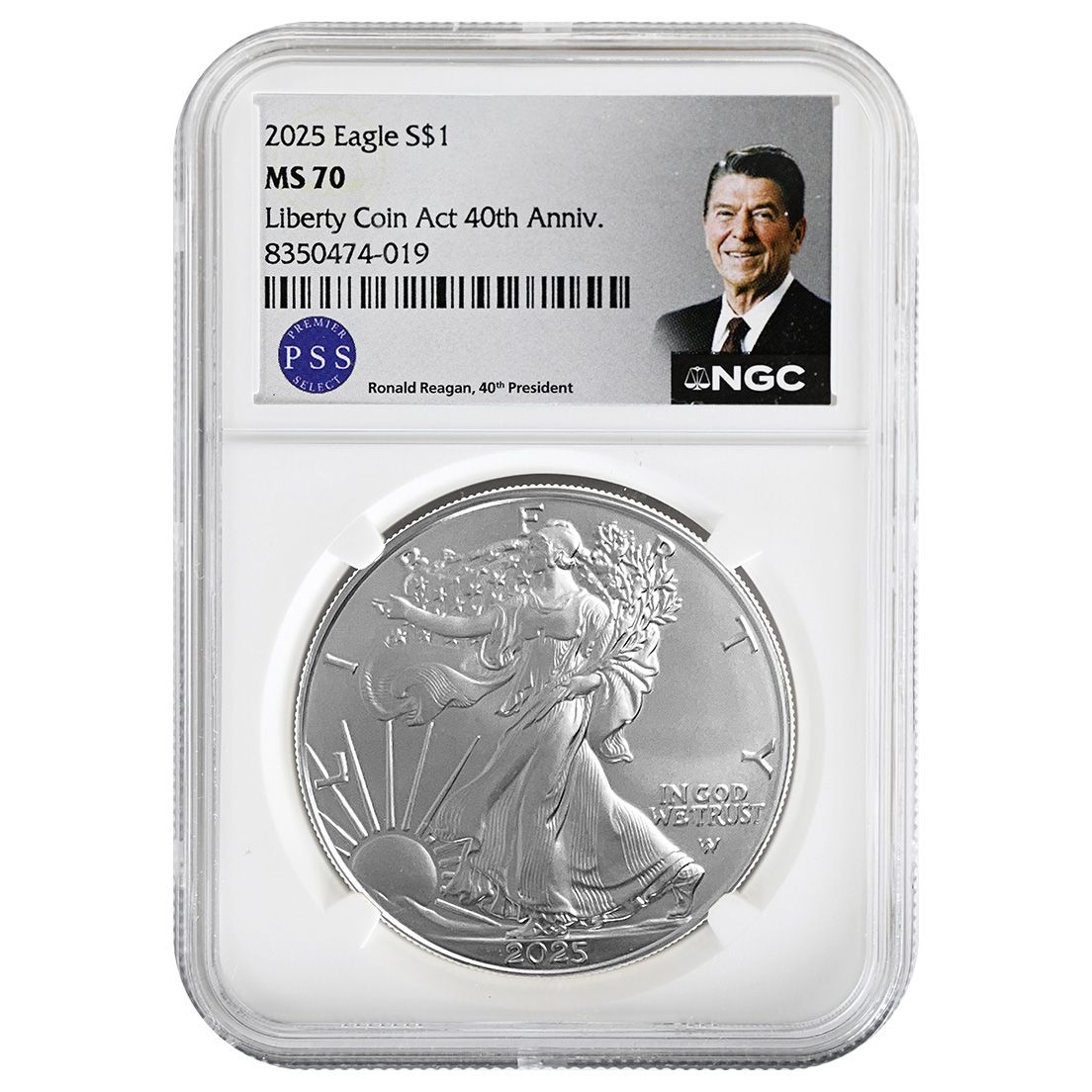 2025 1oz Silver American Eagle NGC – MS70 | US Coins | Csnmint.com