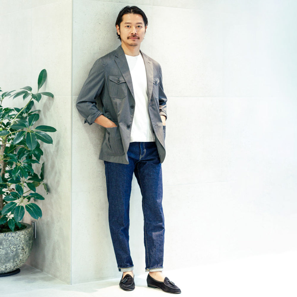 高田朋佳氏コラボレーション【TECHWOOL】ソラーロサファリジャケット