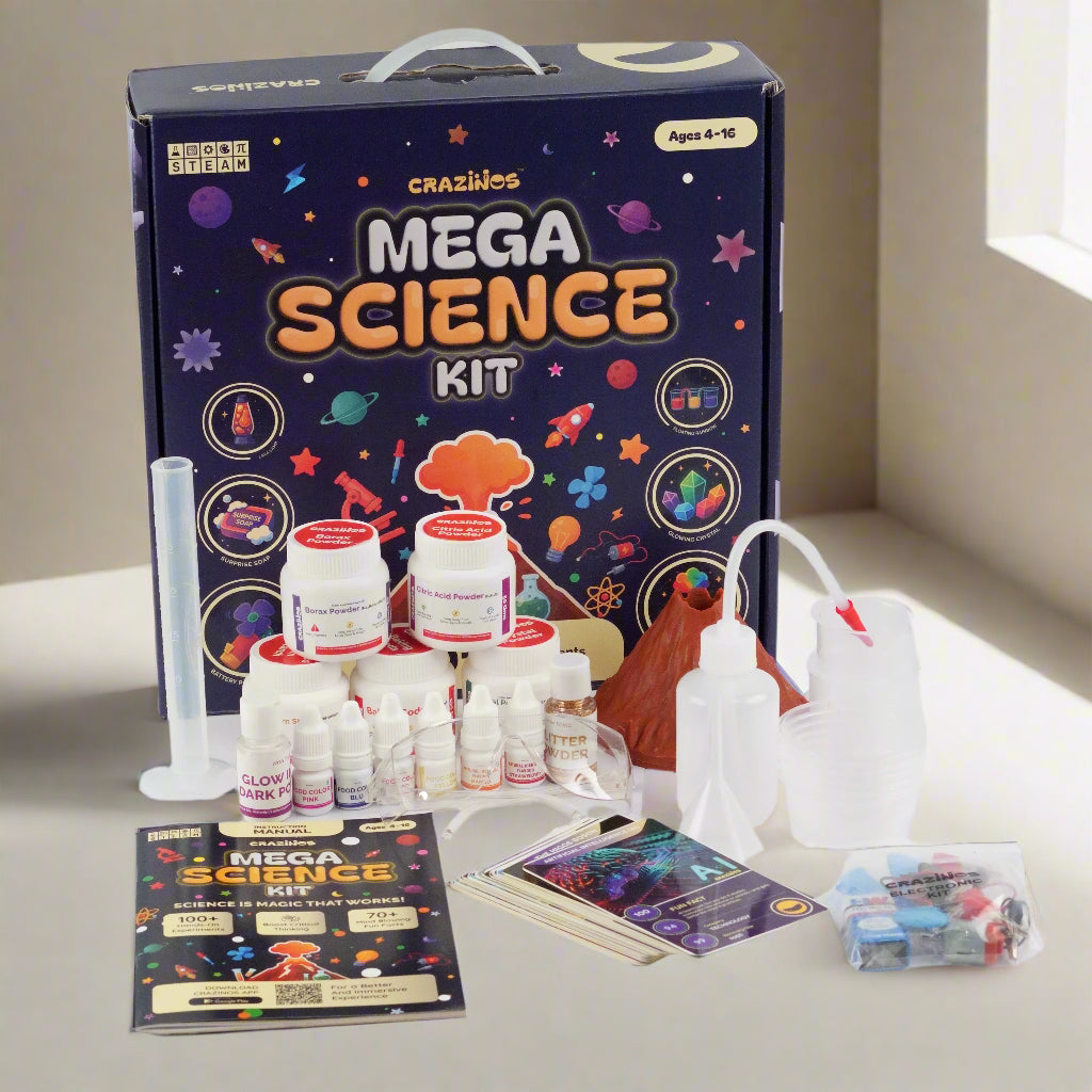Pack of 3 Kits | Entire Family | Ages 4 to 60 | 350+ Experiments