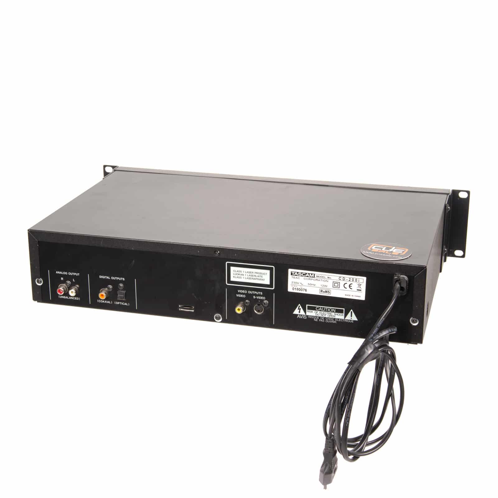Tascam CD200i - Rackmountable CD player with iPod dock ⋆ CUE Sale