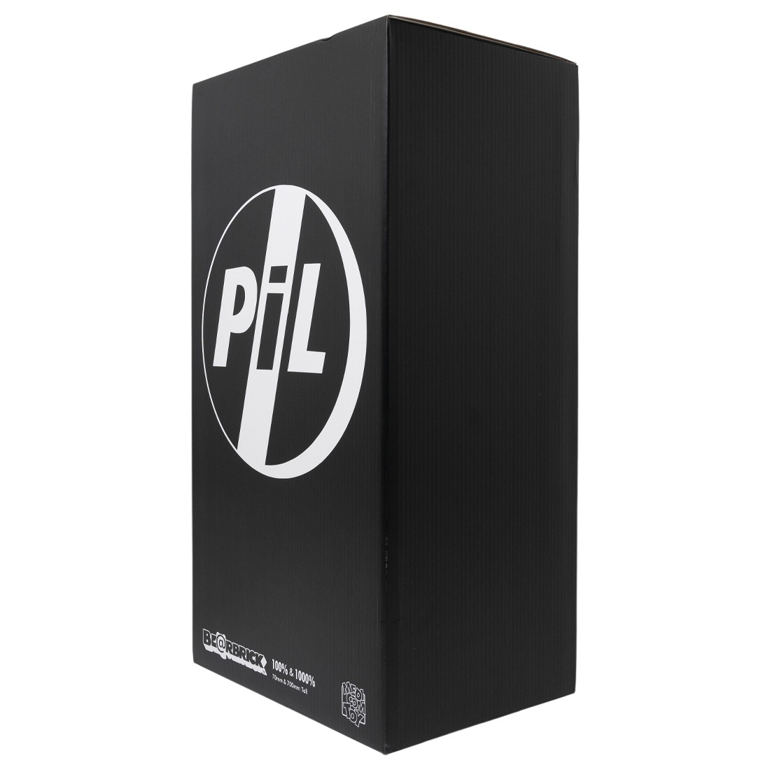 Medicom PiL 100% 1000% Bearbrick Figure Set (black)