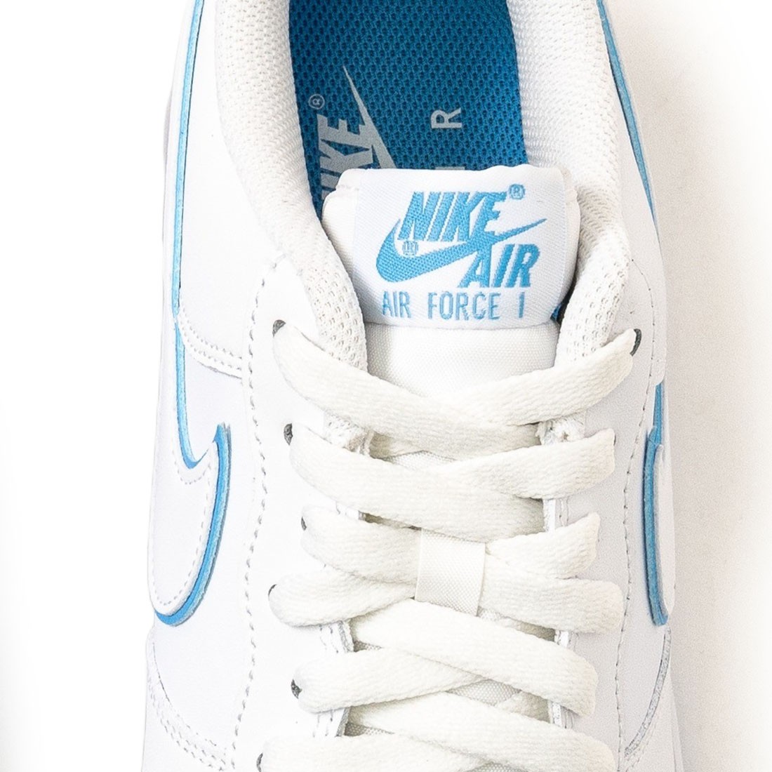 nike men air force 1 '07 white university blue white