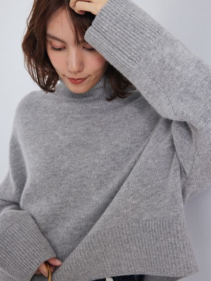 ウールカシミヤタートルネックニット(ニット)｜トップス｜Mila Owen
