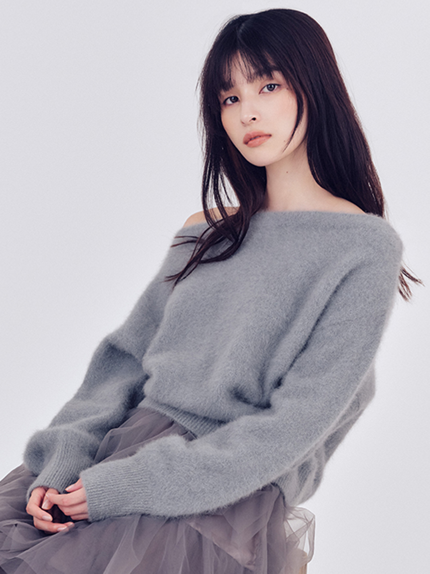 フォックスカシミアオフショルニットトップス(ニット)｜トップス｜FRAY