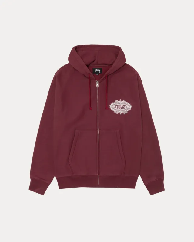 DOUBLE FACE LABEL ZIP HOODIE | Parallel