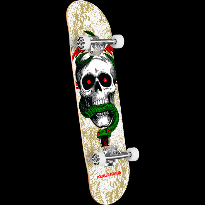 Powell Peralta Skull & Snake Birch Complete Skateboard White