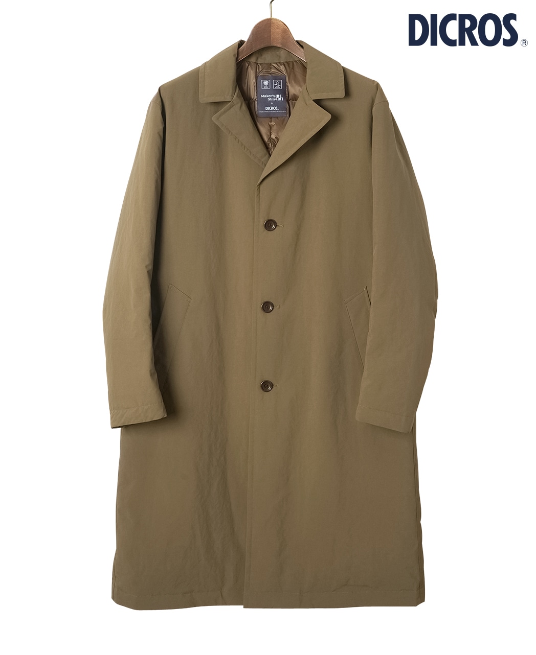 ダウンチェスターコート(46 ブラウン系): メンズ｜メーカーズシャツ