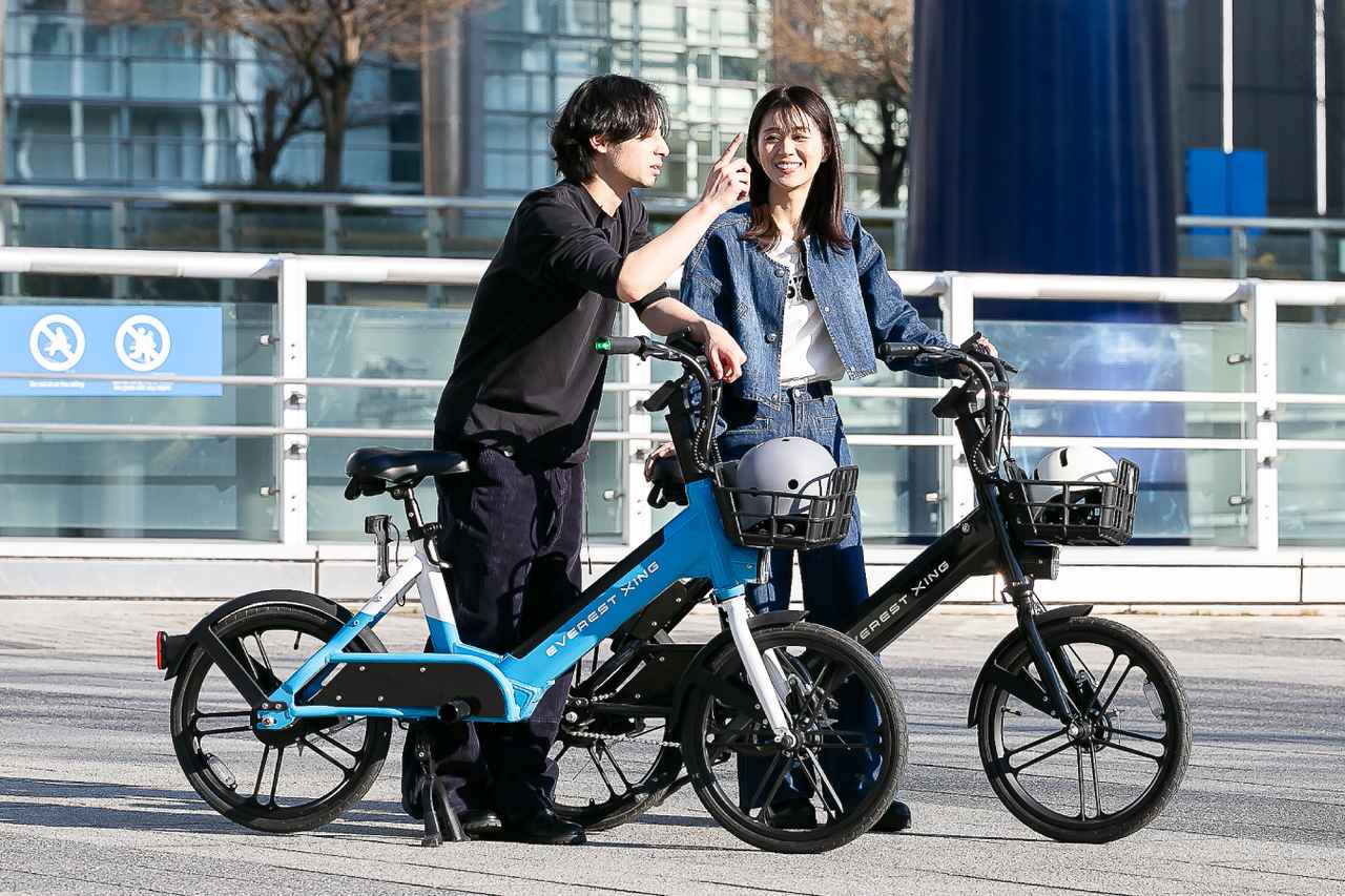 EVEREST XING CITY」シリーズは特定小型原付と電動アシスト自転車の