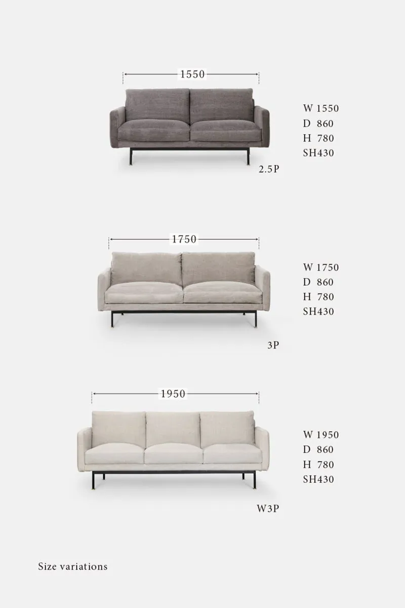 MOMO NATURAL | モモ ナチュラル - オフィシャルサイト KALEVI SOFA | 3P