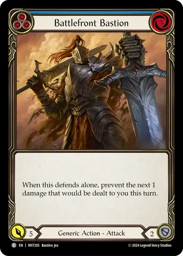 Matt Muus - Enigma - Commoner Gold Foil - Flesh and Blood TCG