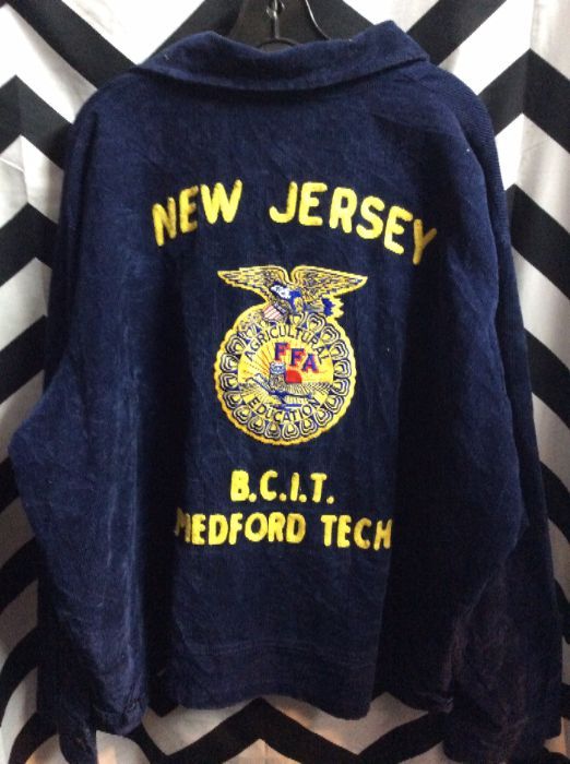 Jacket – Corduroy – Ffa New Jersey | Boardwalk Vintage