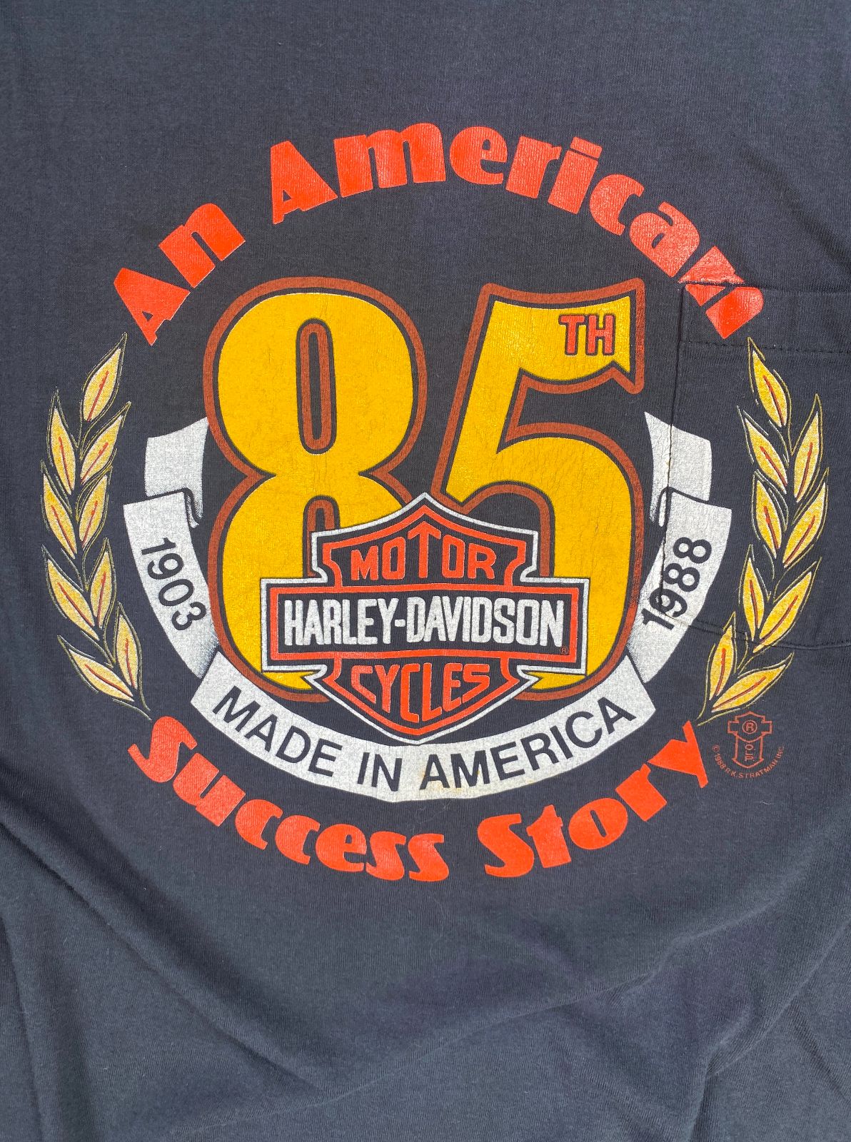 1988 An American Success Story Harley Davidson 85 Santa Ana