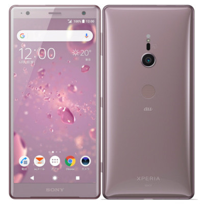 SIMロック解除済】au Sony Xperia XZ2 SOV37 Ash Pink|中古